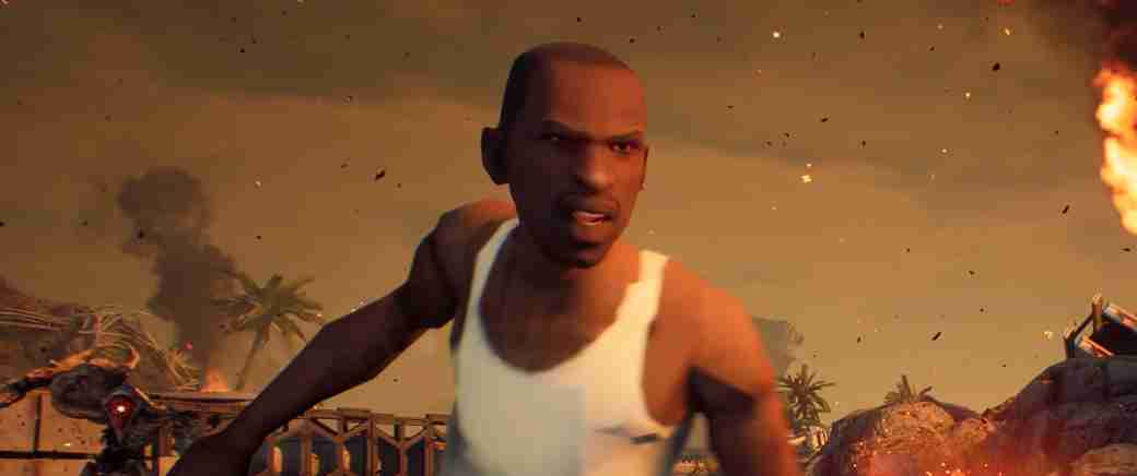 CJ mod Stellar Blade Replace Eve with CJ (Carl Johnson) from GTA San Andreas in Stellar Blade. Fully compatible with gameplay, cutscenes, and Photo Mode—with facial expressions!