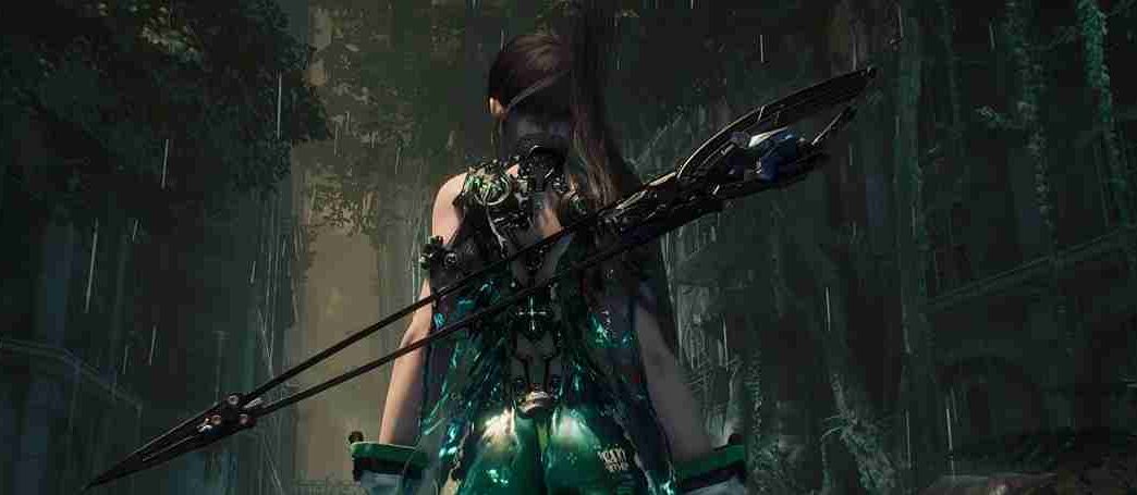 Keep Eve’s default sword unfolded and always holstered on her back in Stellar Blade with easy drag-and-drop installation.