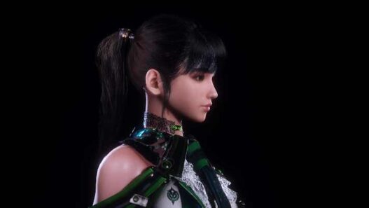 Remove Eve's hair pin and weapon holster in Stellar Blade with this simple mod. Clean appearance modification with easy installation.