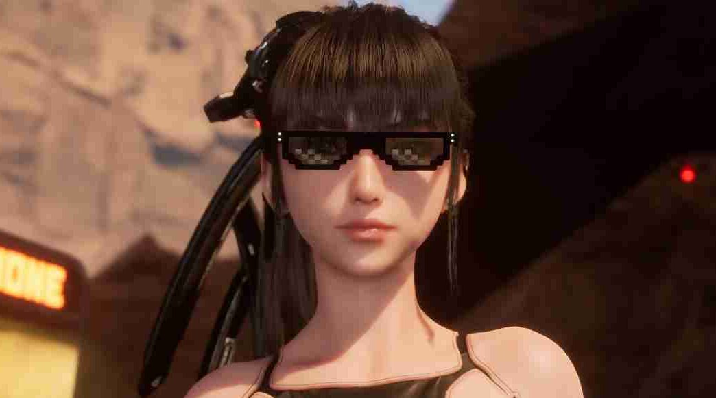 Add the classic Deal With It meme glasses to Stellar Blade with this fun mod with easy install, includes meme accessory with selectable size.