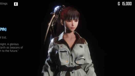 Replace the Planet Diving Suit (7th) with the stylish Air Ace costume in Stellar Blade. Includes full mesh swap with easy install with mod folder support.