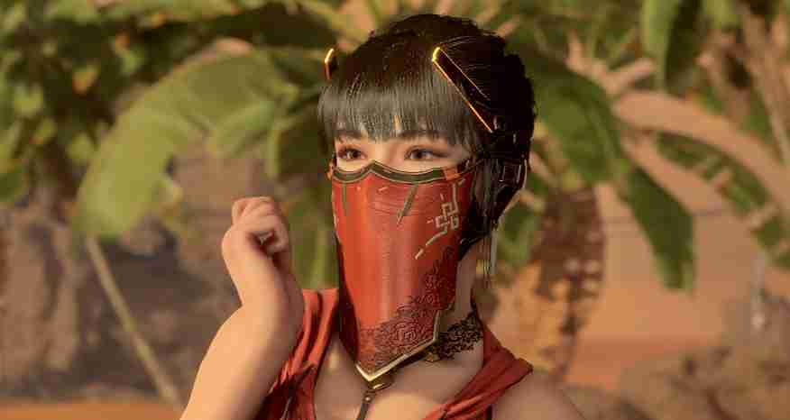 Rael Mask For Eve Equip Rael's mask on Eve as a face accessory in Stellar Blade! Replaces Classic Round Glasses. Cosmetic mod with light ear clipping.