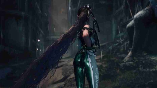 Slightly Thicker Long Ponytail mod for Stellar Blade adds subtle volume using material tricks without affecting performance or hair physics.