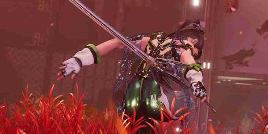 Standard Double-Bladed Tachi mod adds a custom dual-blade weapon from concept art to Stellar Blade, replacing a default sword with this Airborne Troop exclusive.