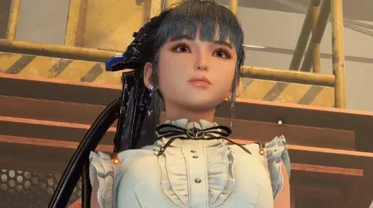 Slim variant of Four Seconds Everyday Wear outfit for Stellar Blade. Reduces exaggerated proportions while preserving design.