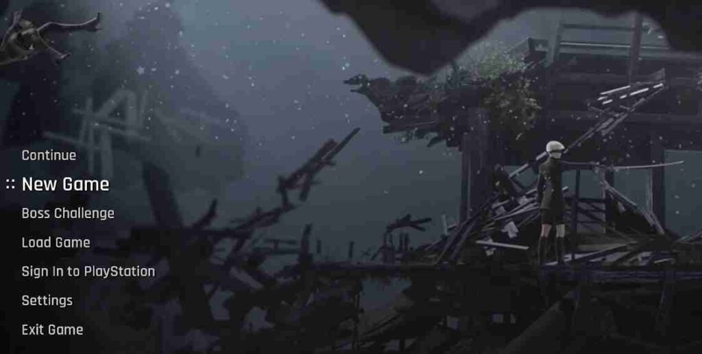 Naraka Bladepoint and Nier Automata linkage PV 4K Replace Stellar Blade’s main menu with a 4K Naraka Bladepoint x Nier Automata promo video.