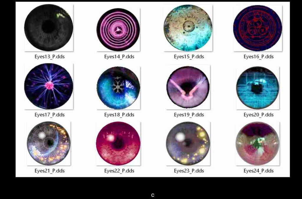 Eyes Improves Eve’s eyes with custom darker designs for better visibility and realism. Fixes bright eye issues in Stellar Blade mods.