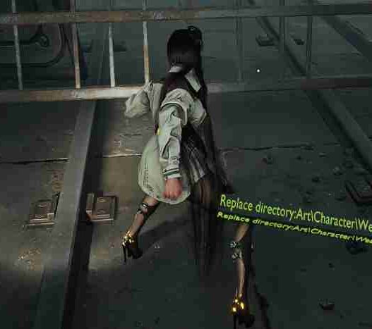 Replace weapon while retaining hair accessory Fix accessory removal with custom weapons in Stellar Blade. This prerequisite mod ensures hair accessories stay visible when replacing weapon meshes.