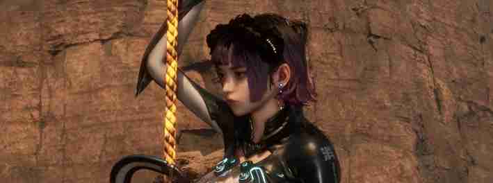 Use Raven's Sword Replace Eve’s weapon with Raven’s sword in Stellar Blade while keeping her hairpin and pulley intact, compatible with all hairstyles.