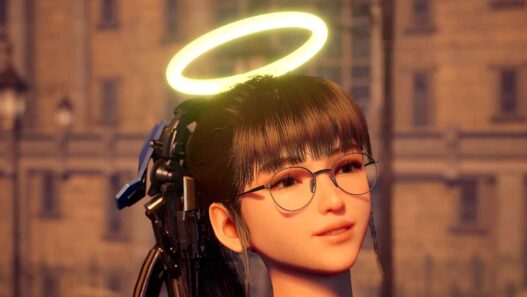 Add a glowing angel halo to EVE in Stellar Blade mods to replaces Golden Branch earrings with a celestial cosmetic accessory.
