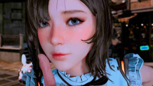 Add eGirl blush makeup to Eve in Stellar Blade mod which brings a stylish soft-pink blush look to her cheeks, giving a modern and personalized touch.