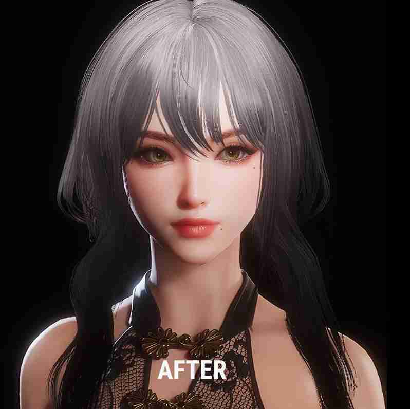 Just Another EVE Makeup - Asian and Korean Inspired Enhance EVE’s appearance with a Korean-inspired makeup mod for Stellar Blade. Includes eyeliner, aegyosal, soft blush, and optional beauty marks.