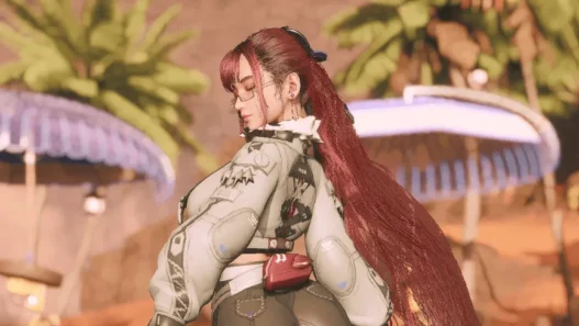 Stellar Blade mod: Replace White Kunoichi with Jane Doe outfit from Zenless Zone Zero. Upscaled, high-quality textures with full ORM support.