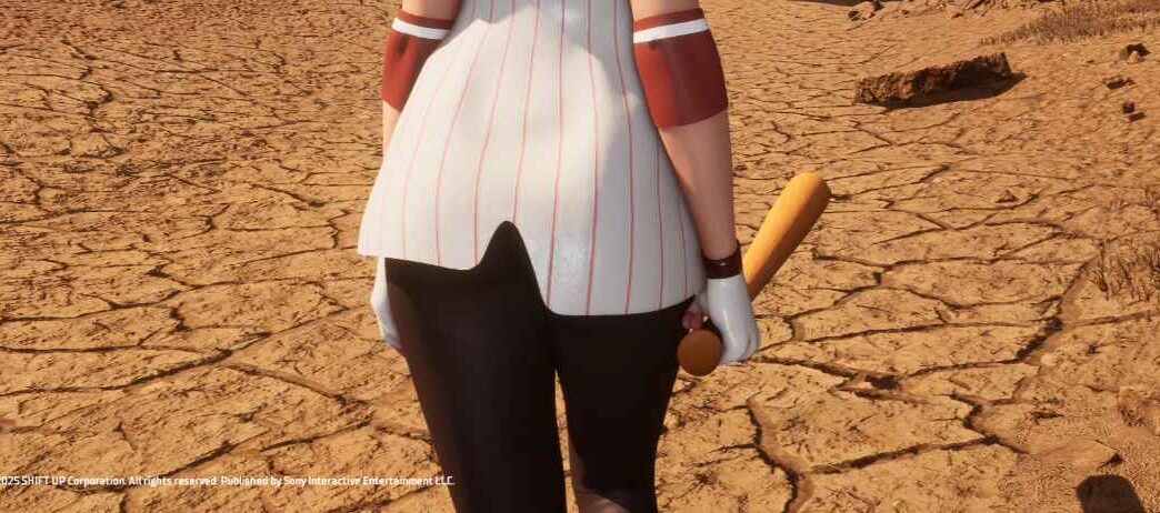 Replace Eve’s sword with a baseball bat in Stellar Blade weapons mods to a bat in the game with Eve baseball outfit.