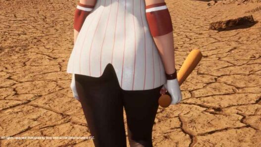 Replace Eve’s sword with a baseball bat in Stellar Blade weapons mods to a bat in the game with Eve baseball outfit.