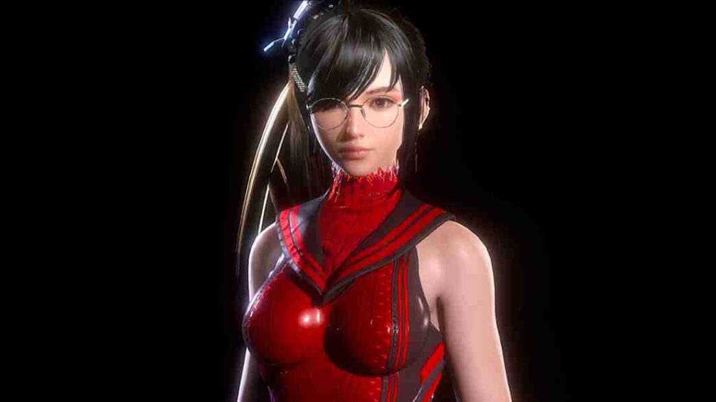 Stellar Blade Clean Planet Diving Suit 6th mod removes accessories and enhances textures to 4K. Includes optional tie and logo removal.