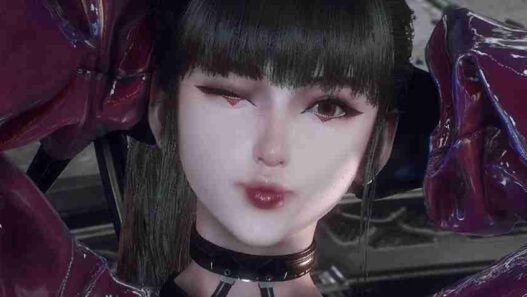 Add Lucy’s cyberpunk makeup from Edgerunners to EVE in Stellar Blade. A bold, futuristic face mod inspired by the anime heroine.
